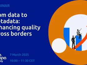 Recording webinar 'From data to metadata: enhancing quality across borders'